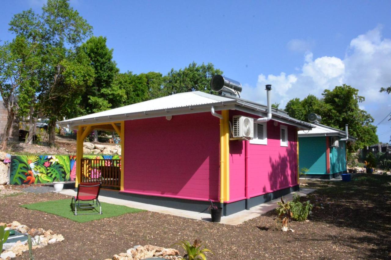 Jardin Des Anges-Bungalows Creoles Et Studio Le Moule Exterior foto