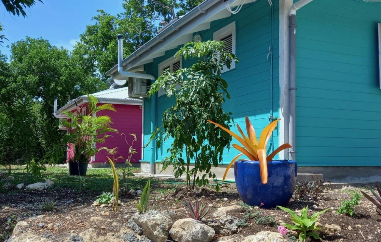 Jardin Des Anges-Bungalows Creoles Et Studio Le Moule Exterior foto